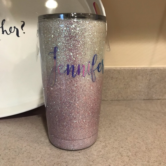 Yeti Tumbler Jennifer Ombré Sparkle Cup - Picture 2 of 7